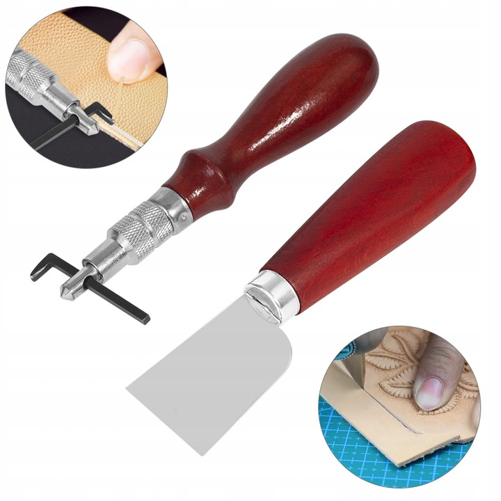 Zestaw do szycia skórzanych narzędzi x18