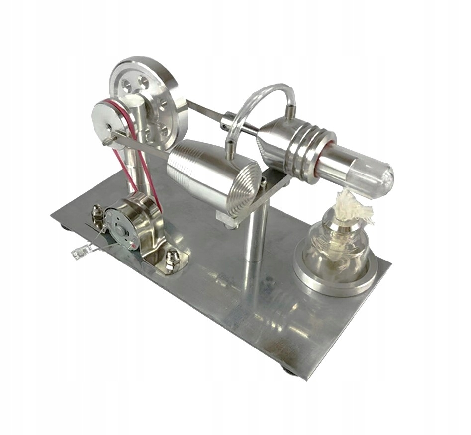 Nowy Model Generator Silnik Stirlinga z Led wys. PL24 Marka DIY