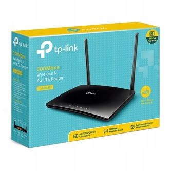 TP-Link TL-MR6400 WiFi4 router (N300, 4G Lte, 2,4GHz, 4x Lan, 1x Sim)