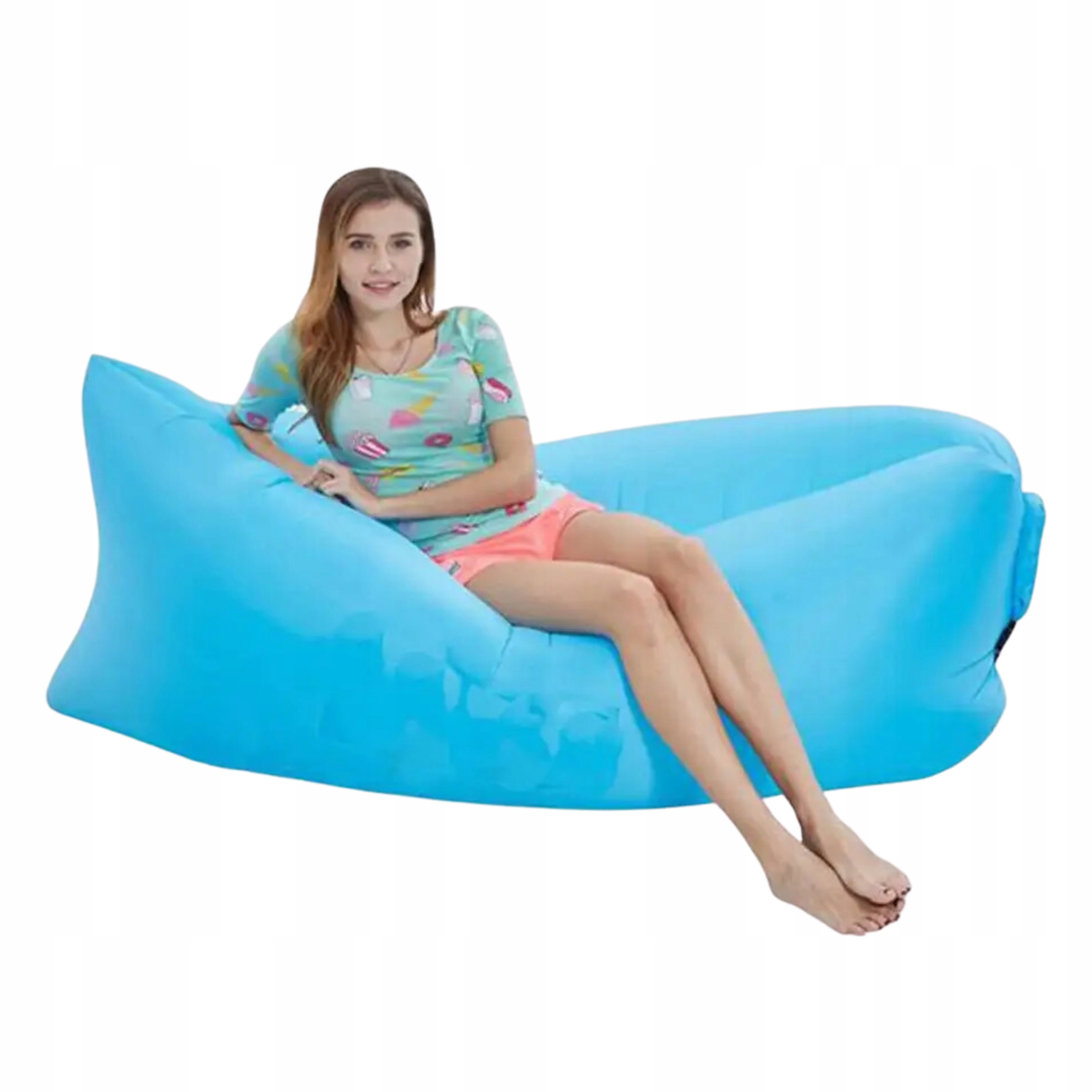 Lazy Bag Sofa na Powietrze Plaże Materac Leżak Nadmuchiwana Sofa Rozkładana Model Sofa Nadmuchiwana Lazy Bag