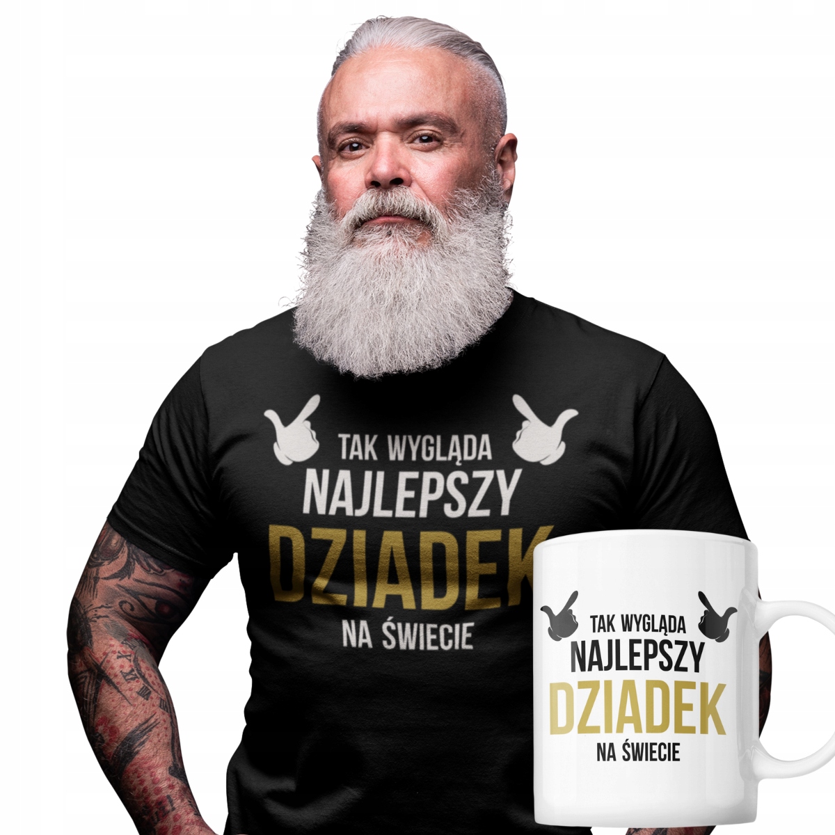 

Zestaw Dla Dziadka Koszulka + Kubek Prezent