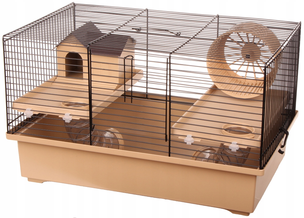 KLATKA DLA CHOMIKA MYSZY DOMEK KOŁOWROTEK TUNELE Marka Ender