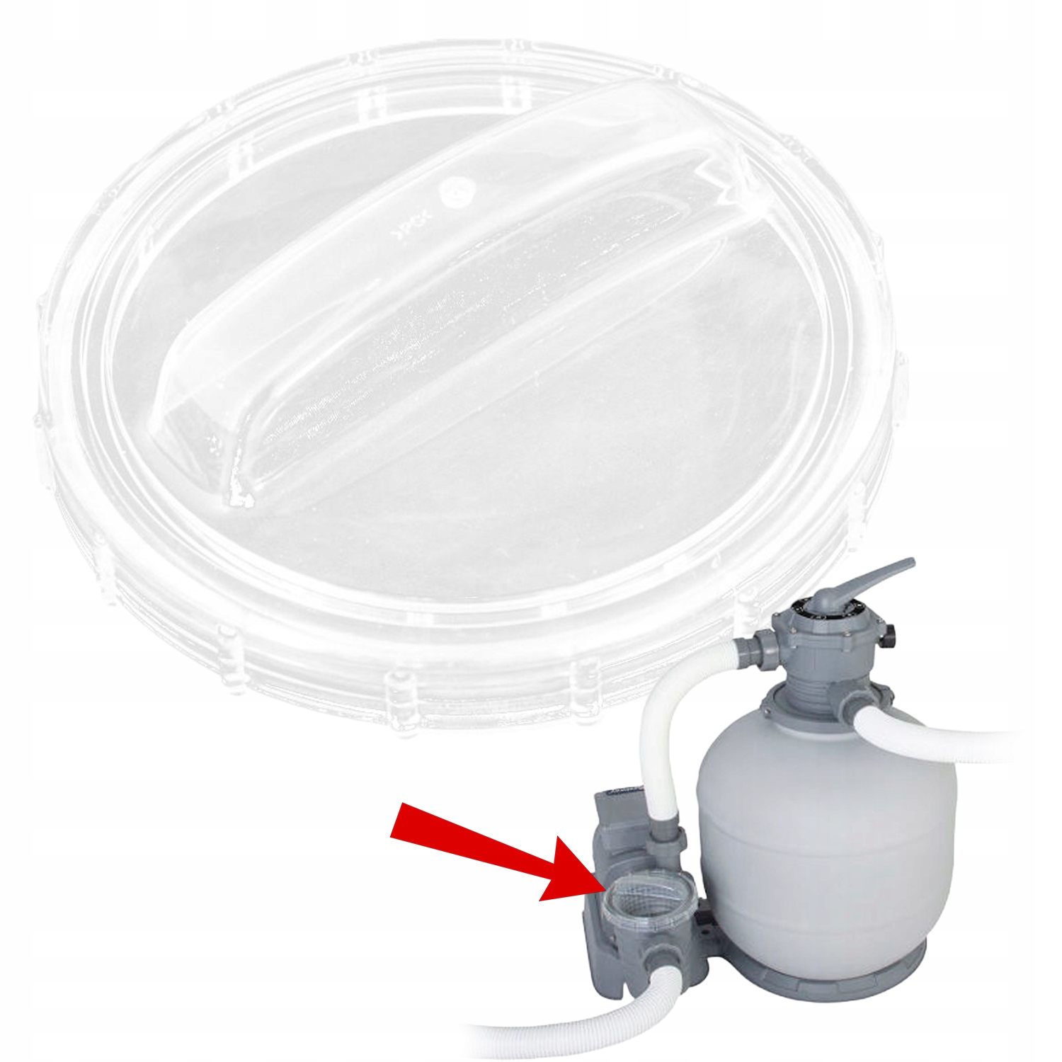 Krytka uzávěru filtru pískové pumpy 58366 Bestway