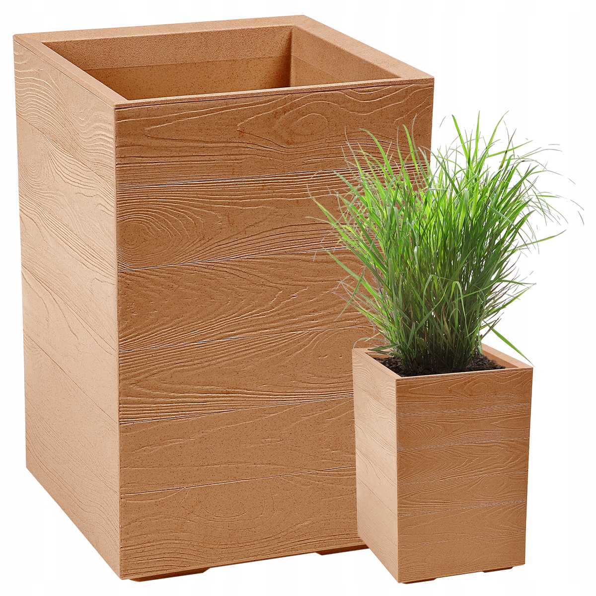 Kwietnik Donica Skrzynia Doniczka Misa Taras Ogród wood drewno 40x40x60cm