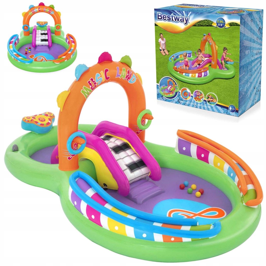 Dětské hřiště Sing 'n splash 295 x 190 x 137 cm Bestway 53117 Bestway