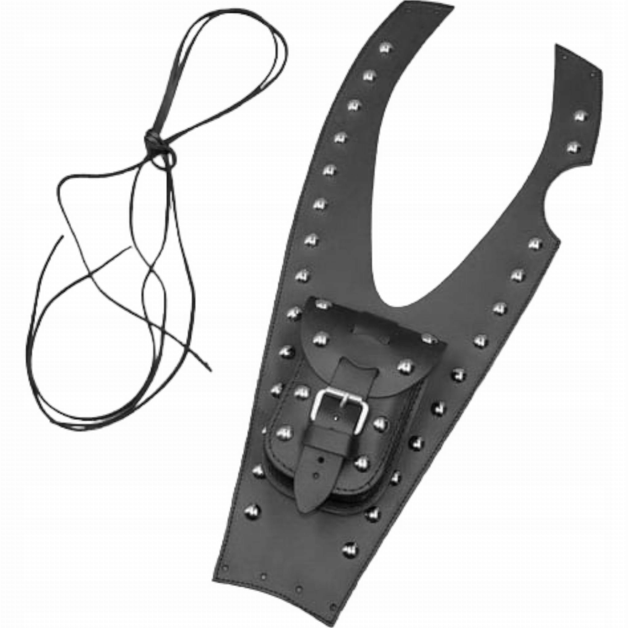 Pás na nádrž Kožená kravata Yamaha Drag Star Xvs 125 s cvočkami