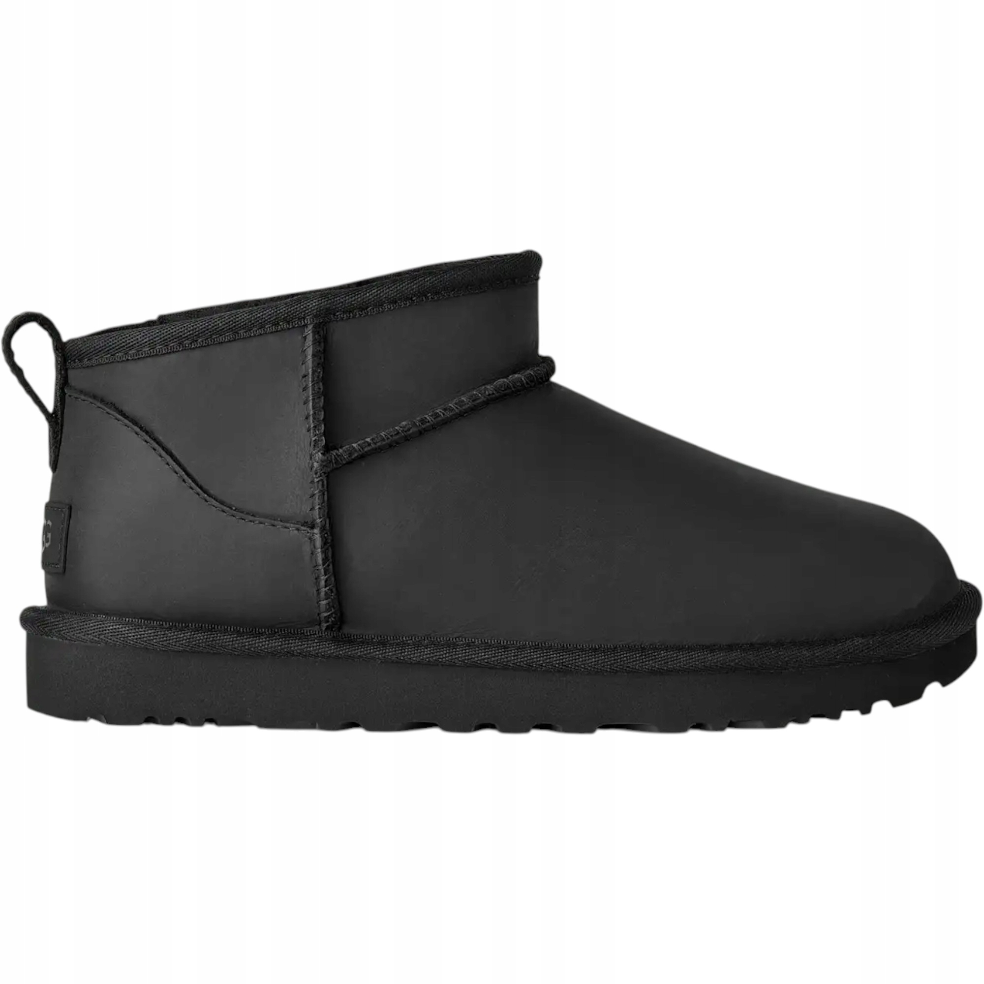 Dámské boty Ugg Classic Ultra Mini 1174210-BLK černé kožené 39