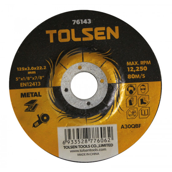 

Tolsen Tarcza Do Metalu 125X3mm