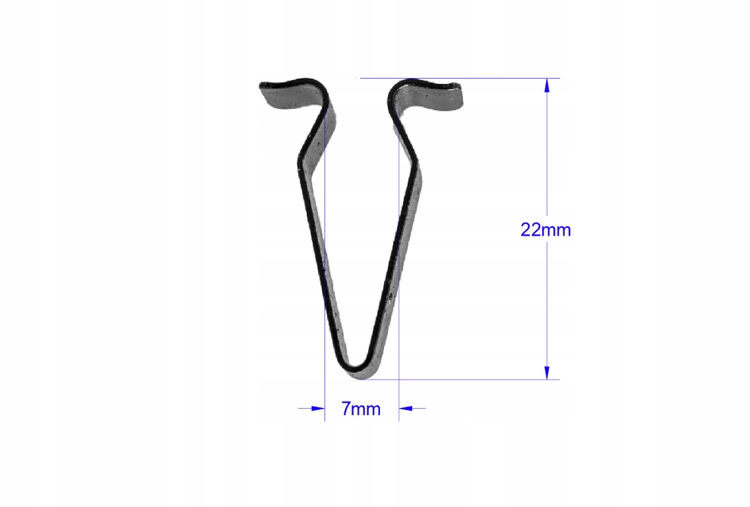 SPINKA BLASZKA MONTAŻOWA GNIAZDO TAPICERKI BAGAŻNIK SŁUPKA PROGU VOLKSWAGEN Typ samochodu Samochody osobowe