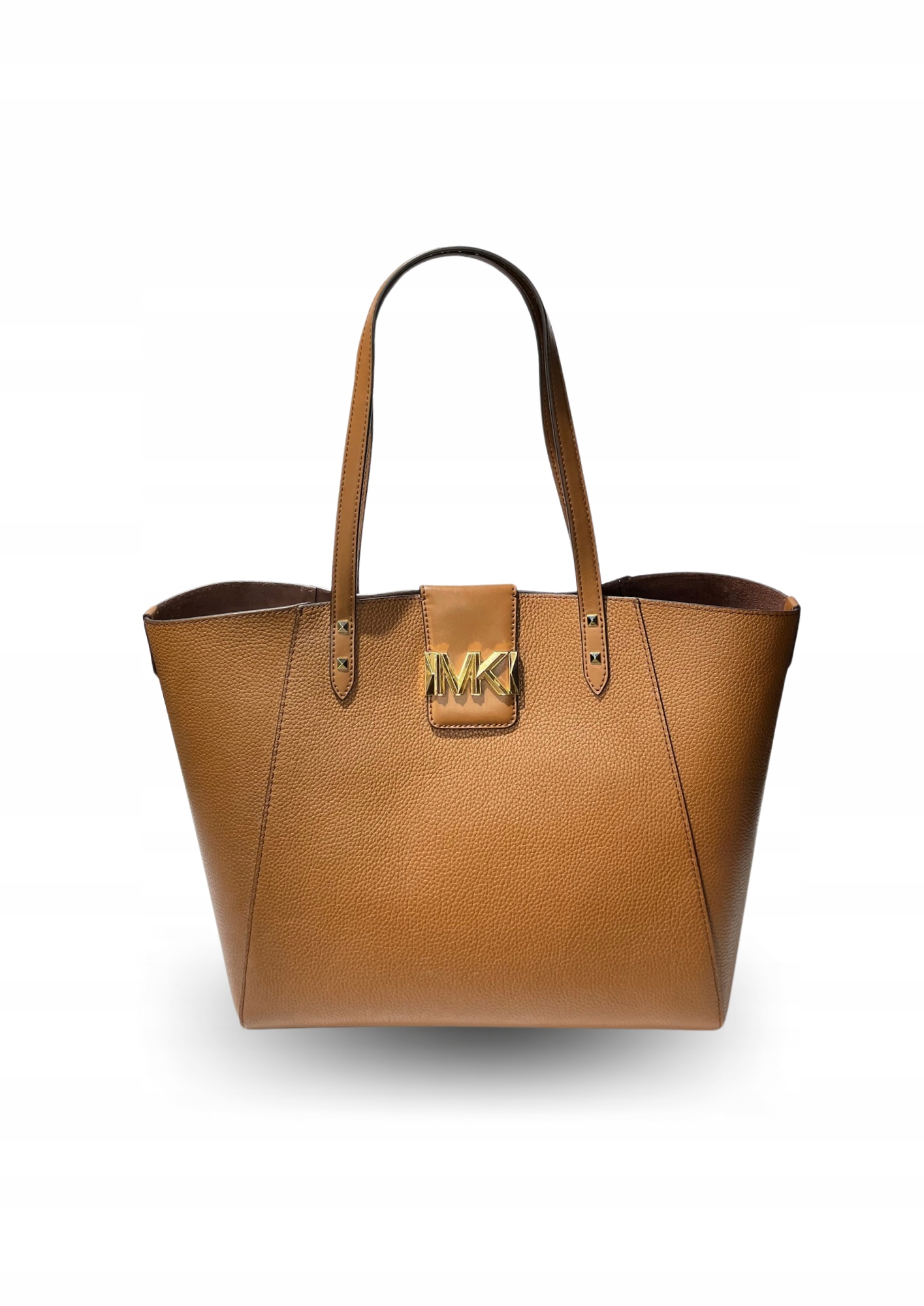 SKÓRZANA BRĄZOWA TOREBKA KARLIE MICHAEL KORS!