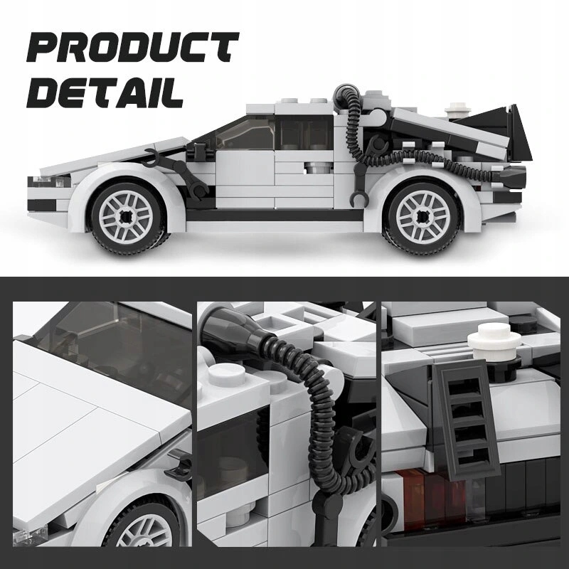 Powrót do Futured Building Machine Delorean Liczba elementów 99 szt.