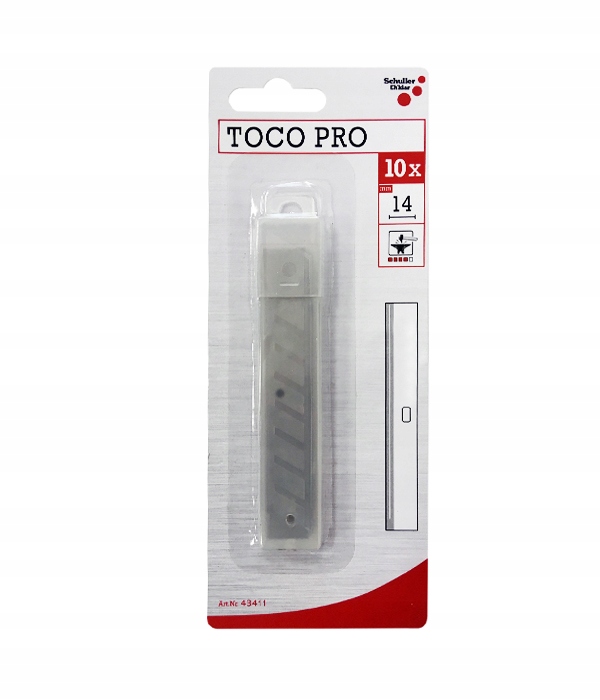 

Toco Pro Ostrza do skrobaka uniwersalnego 10 sztuk