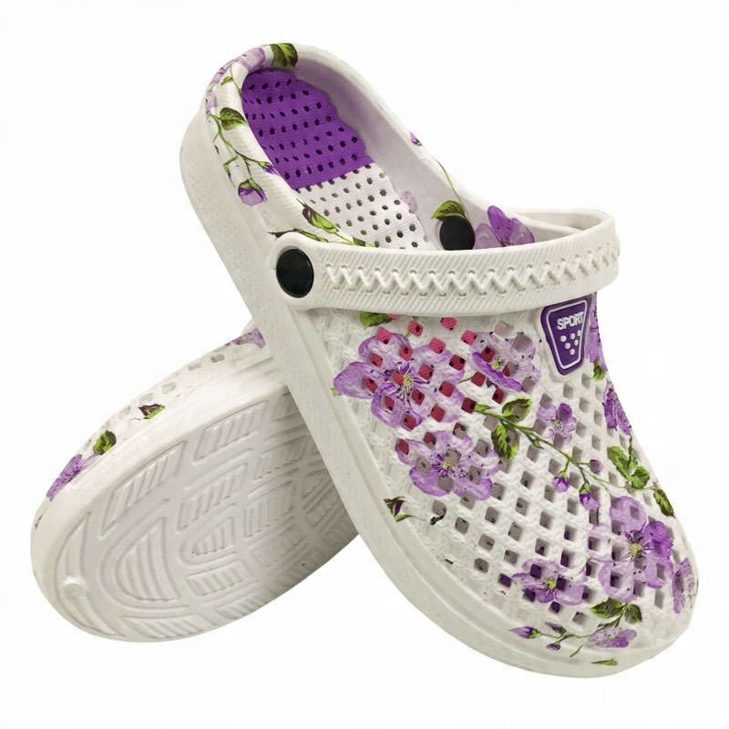 

Chodaki kroksy piankowe lekkie Sport Flower 39
