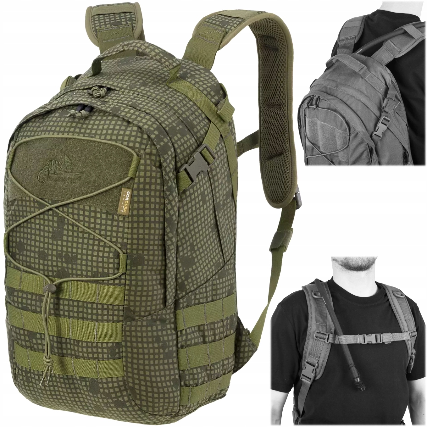 Batoh 21L Helikon Edc Cordura Desert Night Camo