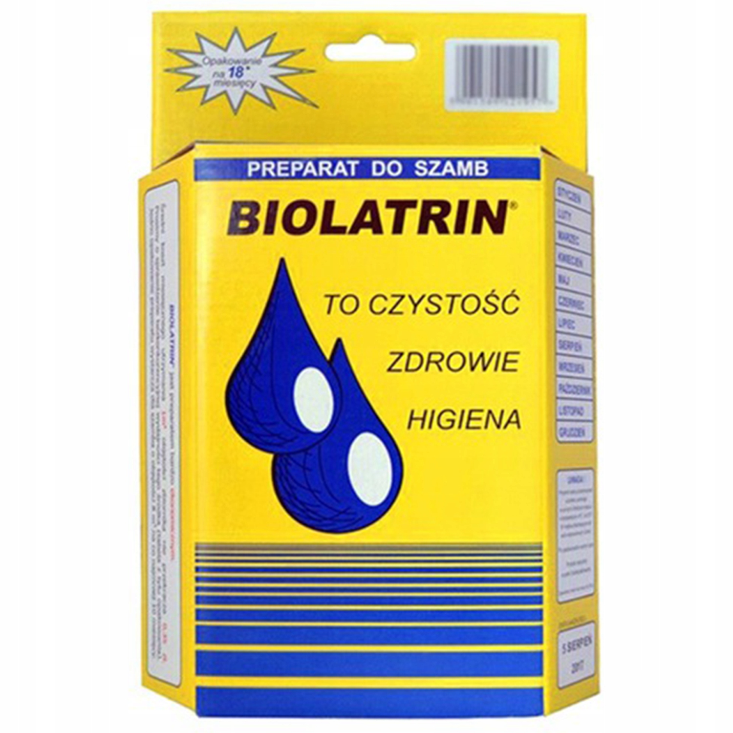

Biolatrin Bakterie Preparat Do Oczysczalni I Szamb