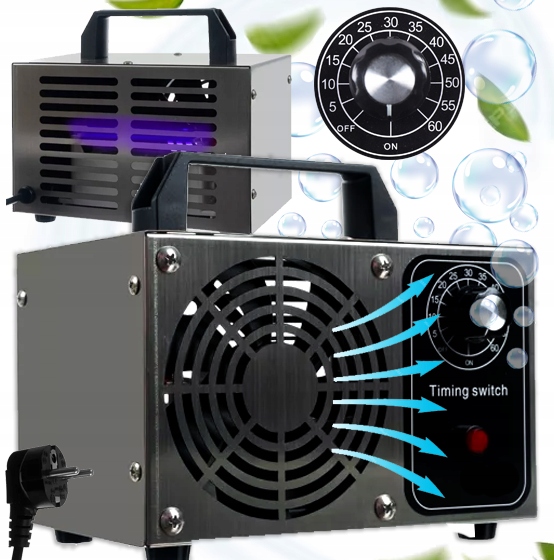 Generátor Ozonu, Moderní Výkonný A Přenosný Ozonátor Pro Dezinfekci