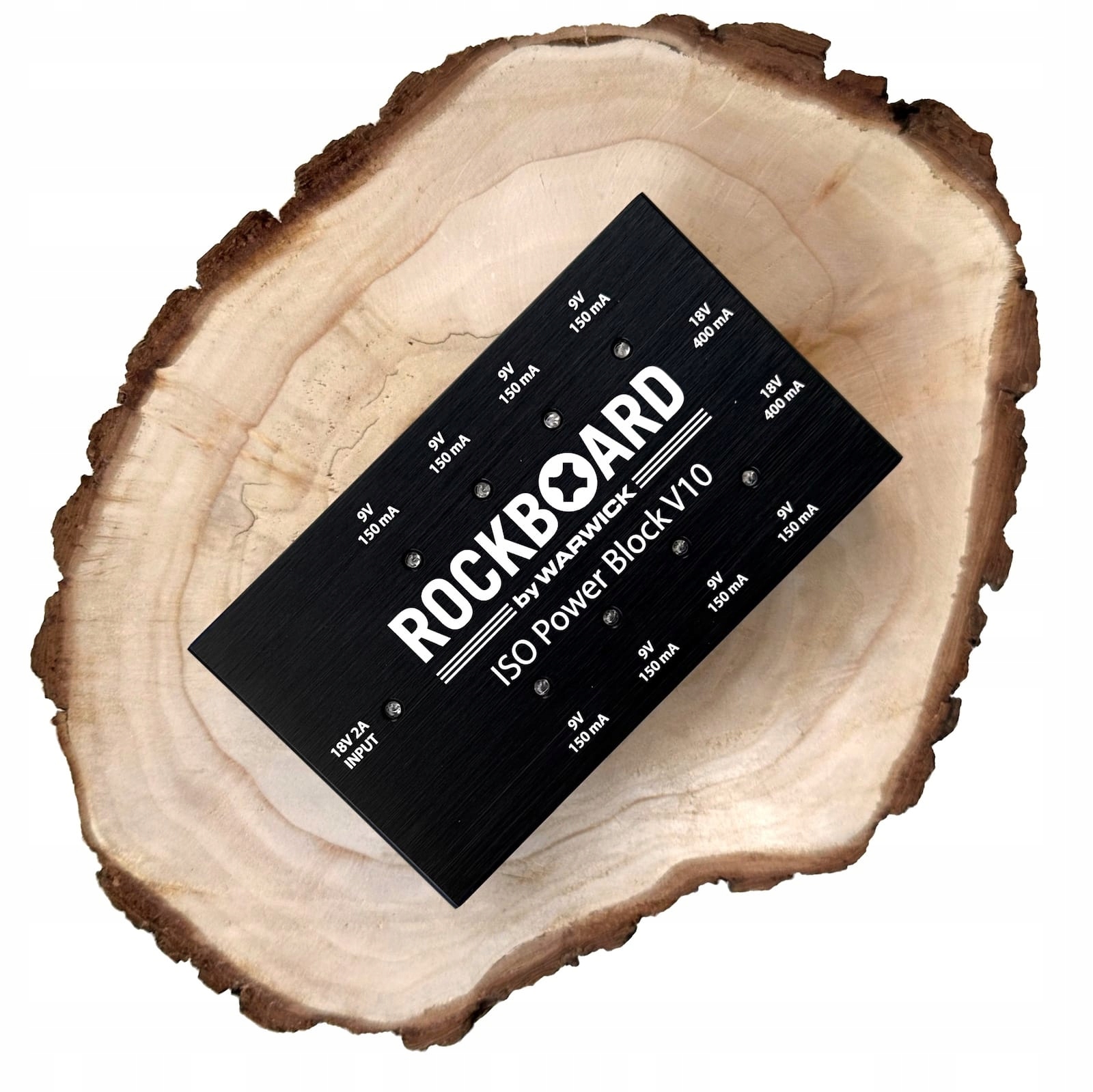 RockBoard Iso Power Block V10 8x150mA, 2x400mA napájecí zdroj pro efekty