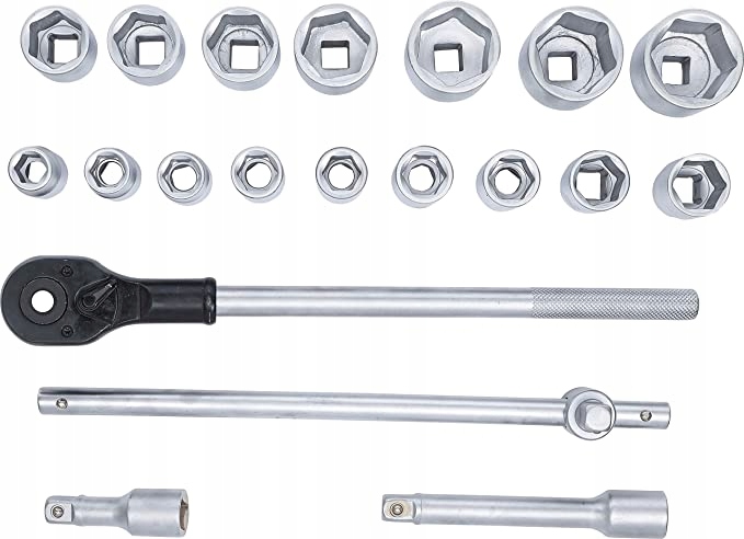 21 Narzędzi 3/4", 19-50 mm, 6-kątne BGS