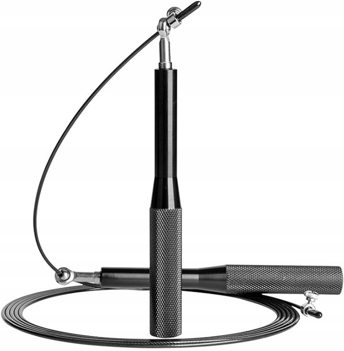 PROFESJONALNA SKAKANKA BOKSERSKA STALOWA REGULOWANA ŁOŻYSKA CROSSFIT 3M Marka SATIS