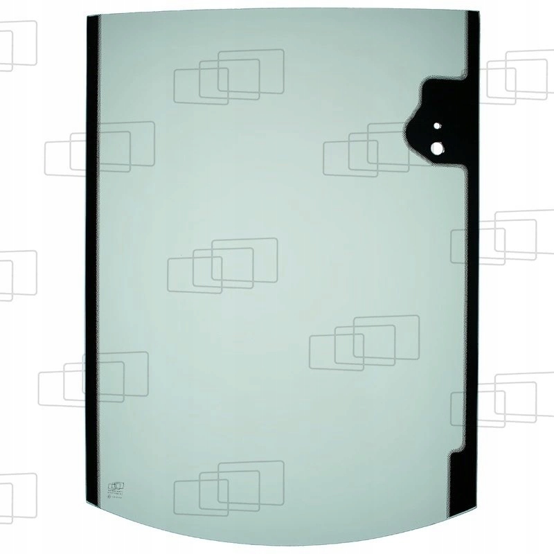 sklo Komatsu zadní zelené 42N-54-15220