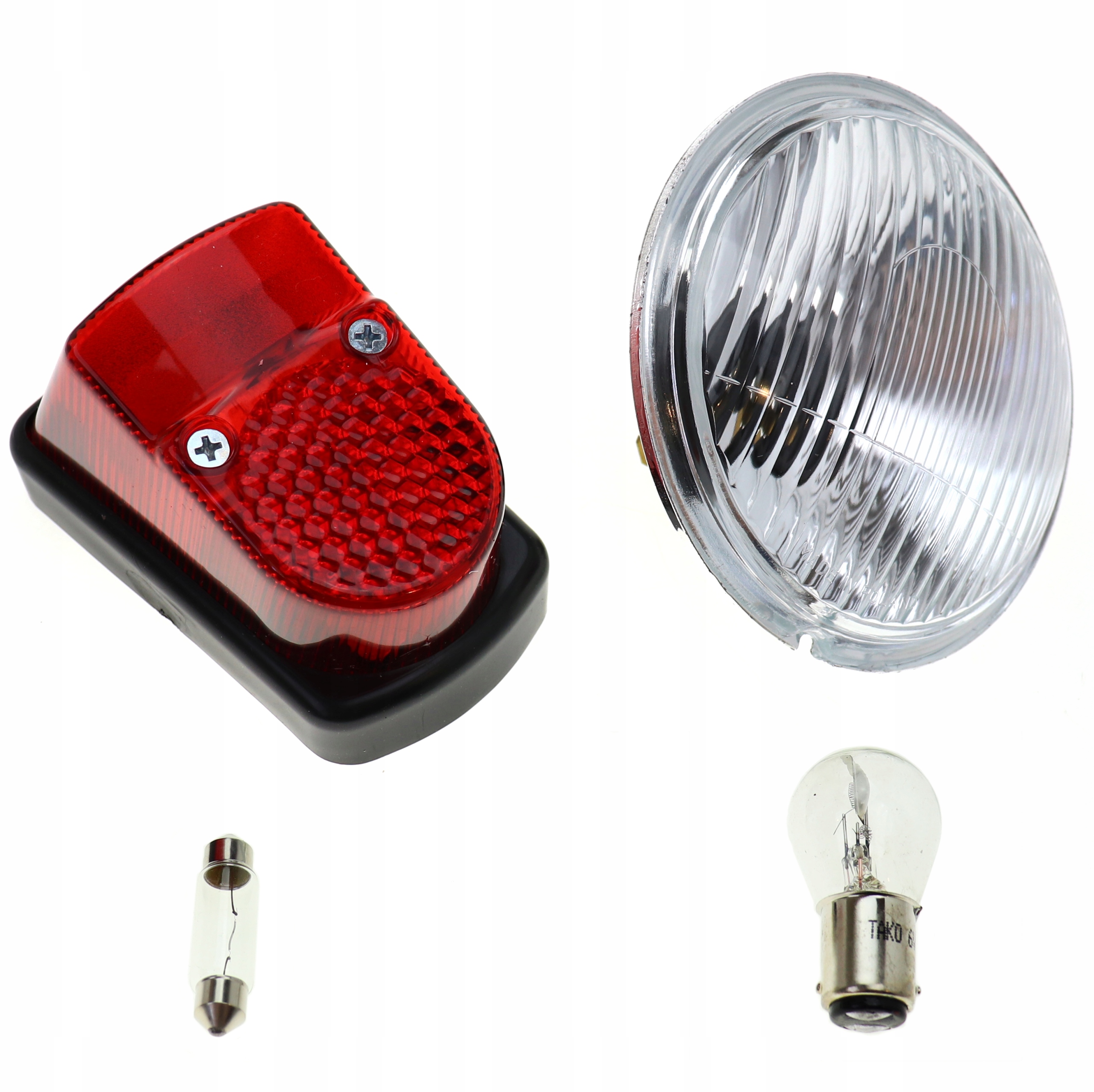 

Lampa Przód Tył Żarówka Romet Komar Motorynka Kade