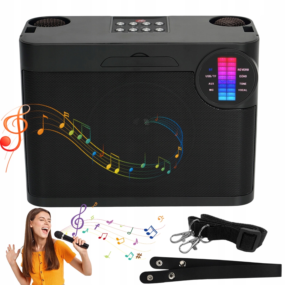 Bezdrátový Reproduktor Boombox Mobilní Karaoke Ozvučovací Systém Dárek