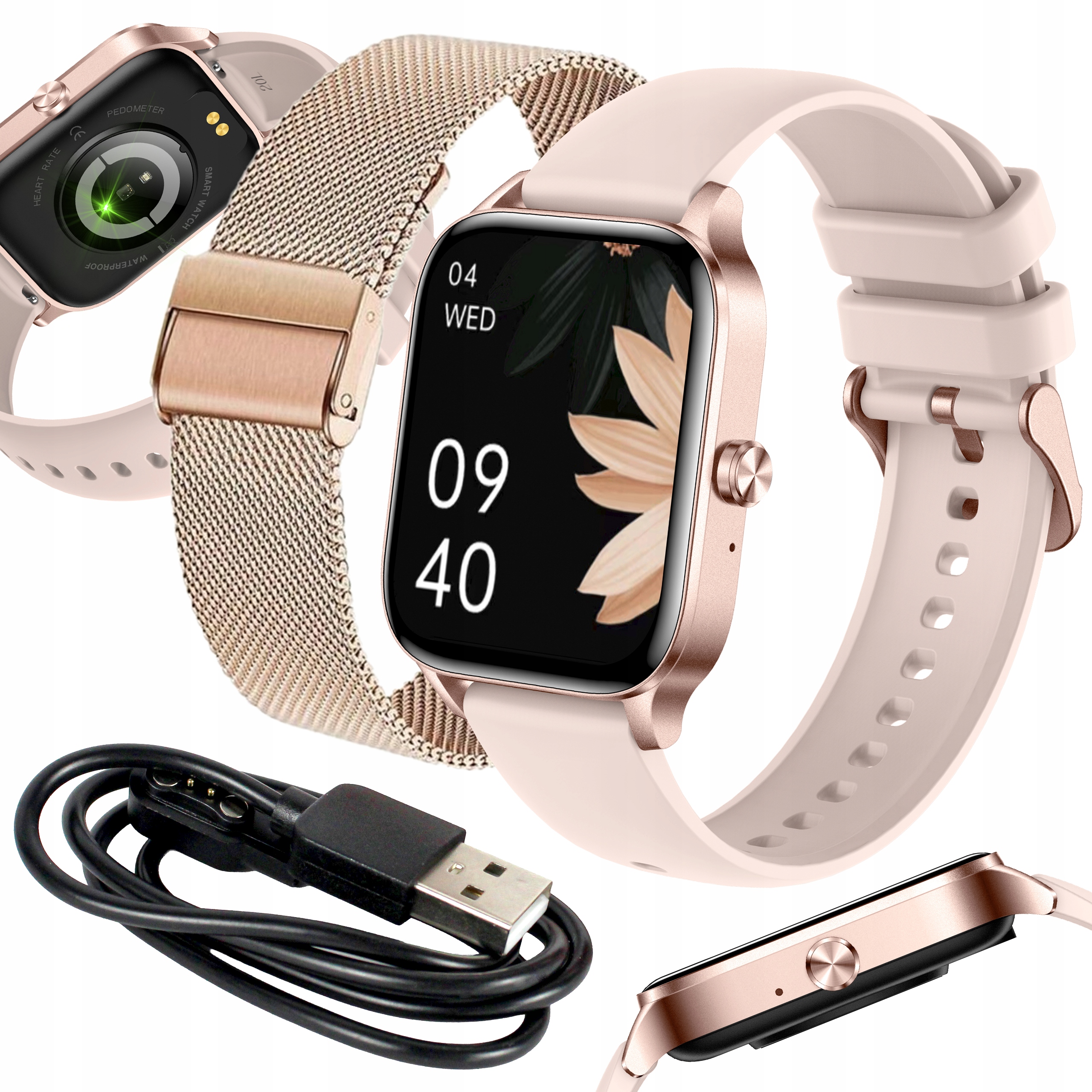 Chytré Hodinky Dámské Hodinky Pro Stříbrné Hovory Upozornění Pro Ženy Pl