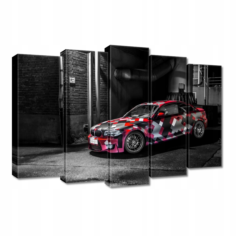 

Obrazy 70x50 Czerwone Bmw