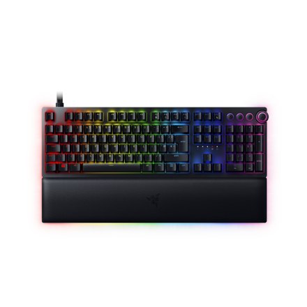 Klawiatura Razer Huntsman V2 Analog aluminium +podpórka