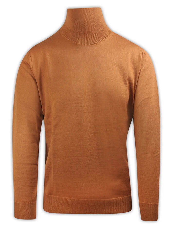 Karamelový pánský Rolák (merino vlna) M