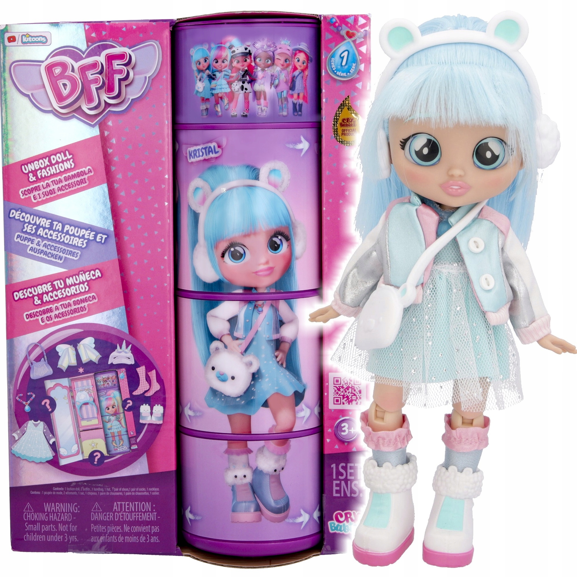 

TmToys Bff Cry Babies Lalka i akcesoria Kristal