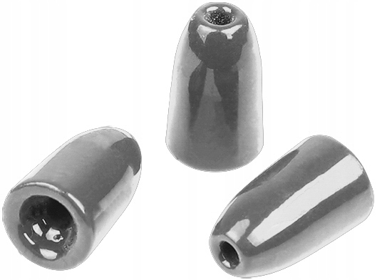 Ciężarek Mikado Jaws Tungsten Bullet 3.54g Stalowo Szary op.3szt.