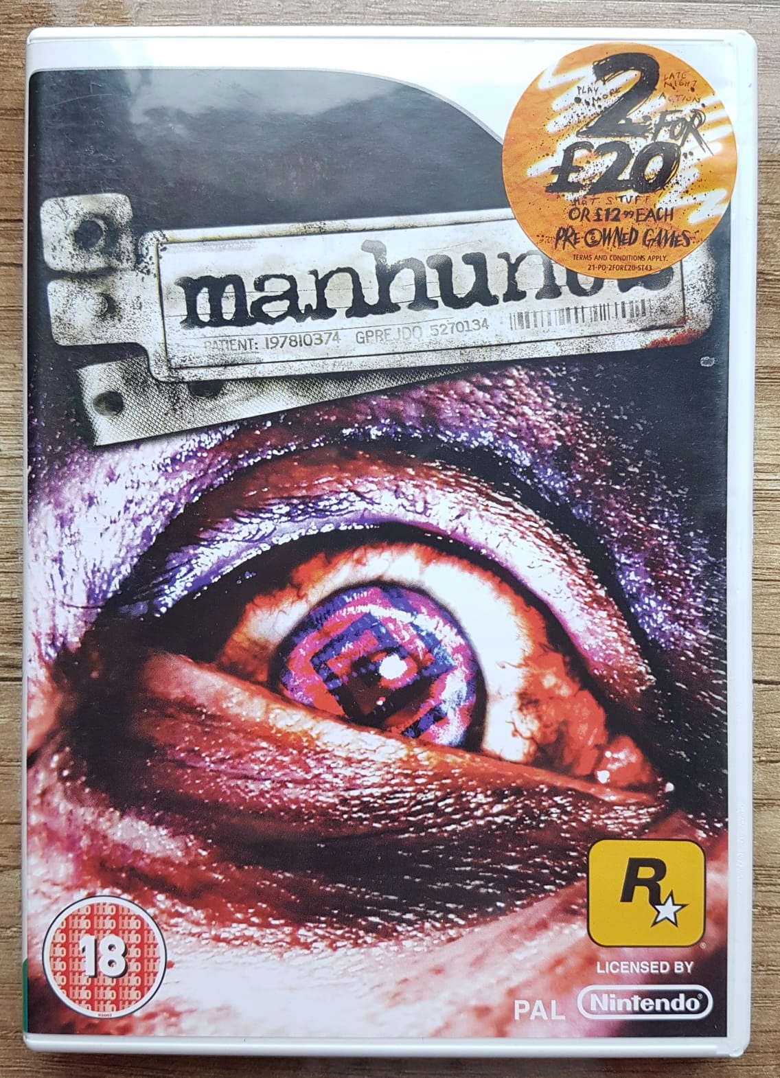 Manhunt best sale 2 wii