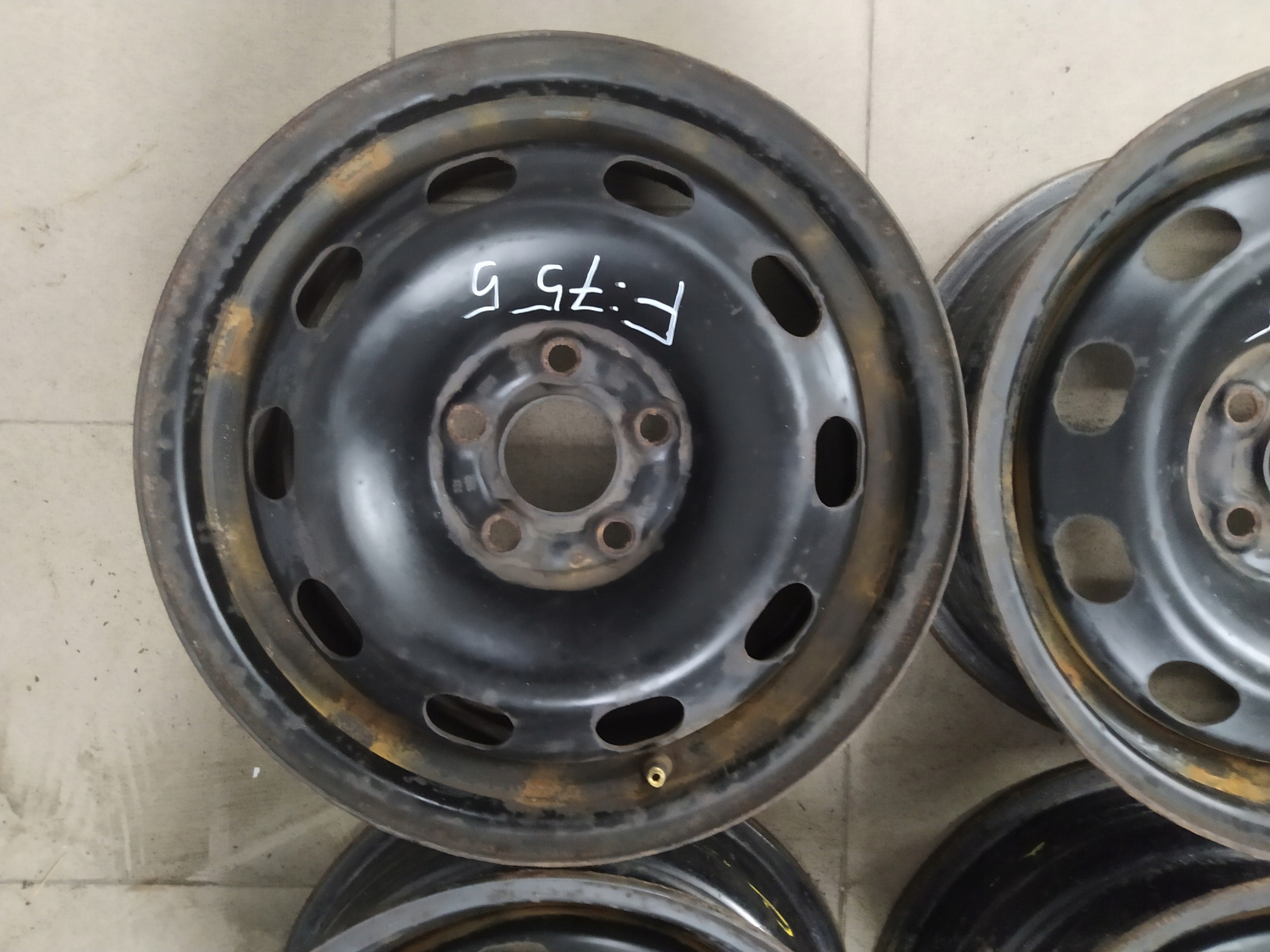 FELGI STALOWE POLO FABIA IBIZA 6X14 5X100 ET 38 Model polo golf 4