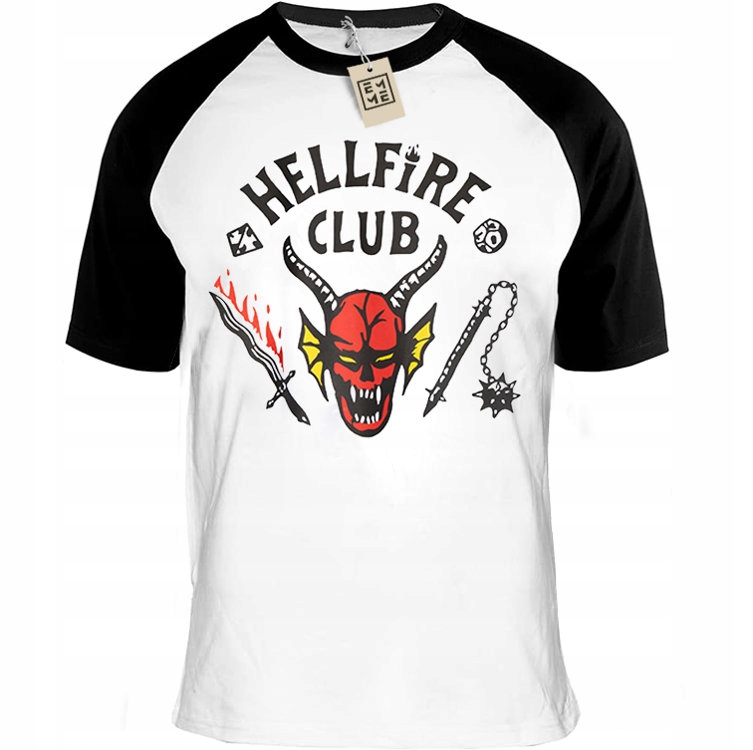 

Koszulka Stranger Things Hellfire Club S