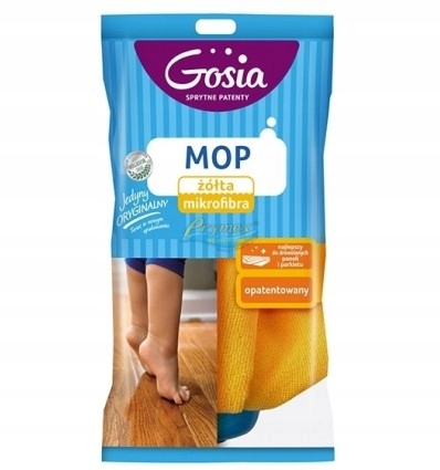 

Gosia Końcówka do Mopa Żółta Mikrofibra 1 szt