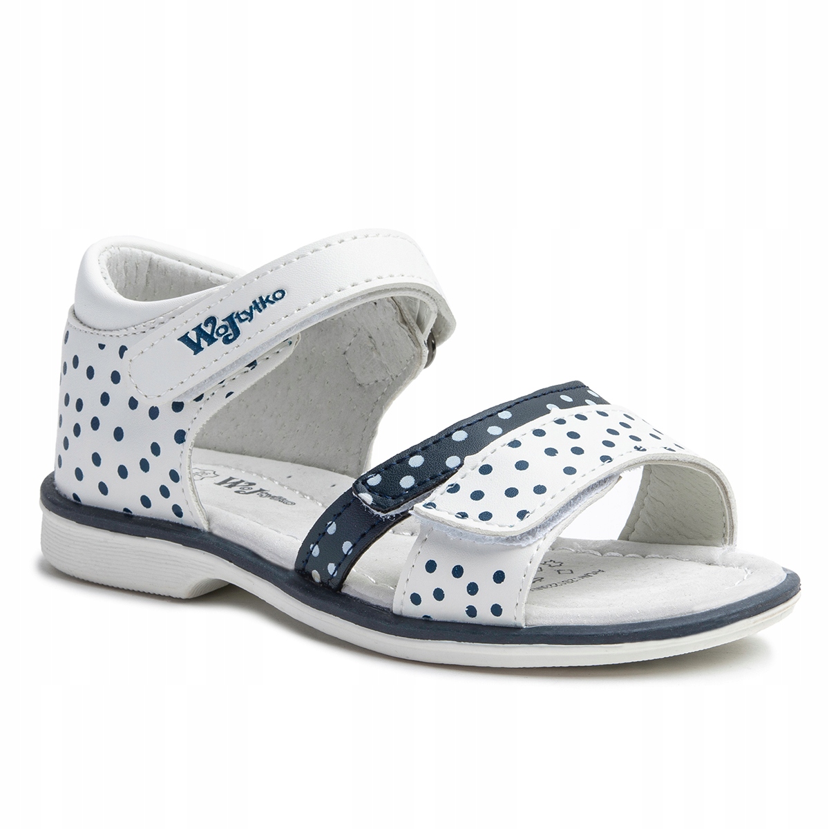 

Sandałki wkł Skóra profilowana rzep Wojtyłko