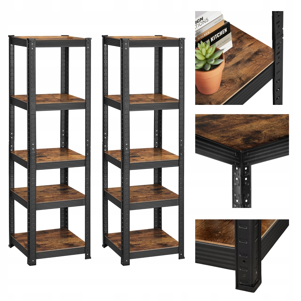 Regál Hrnce Sada 2ks do pižanky Pivnica Úzky