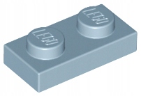 

Lego 3023 plate płytka 1x2 Sand Blue 10 szt Nowy