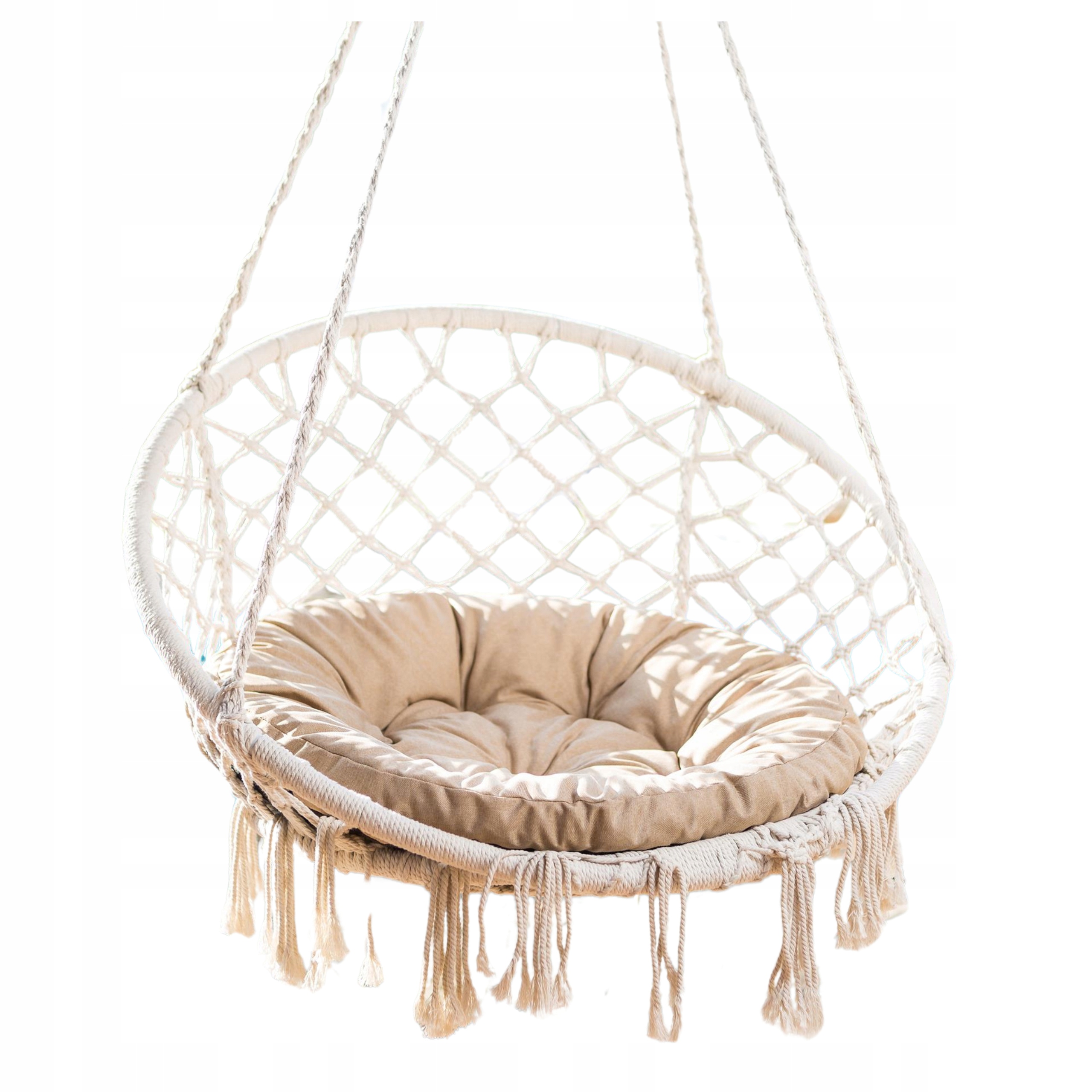 Poduszka ogrodowa na huśtawkę wiszącą fotel bocianie gniazdo Wodoodporna 65