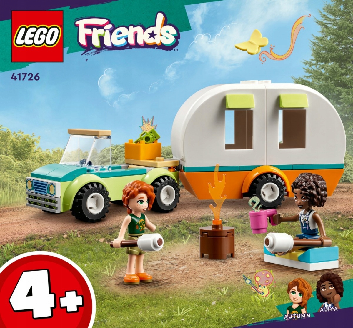 Klocki Lego Friends Wakacyjna wyprawa biwak Frends Wiek dziecka 4 lata +