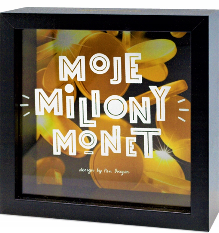 

Skarbonka Moje Miliony Monet