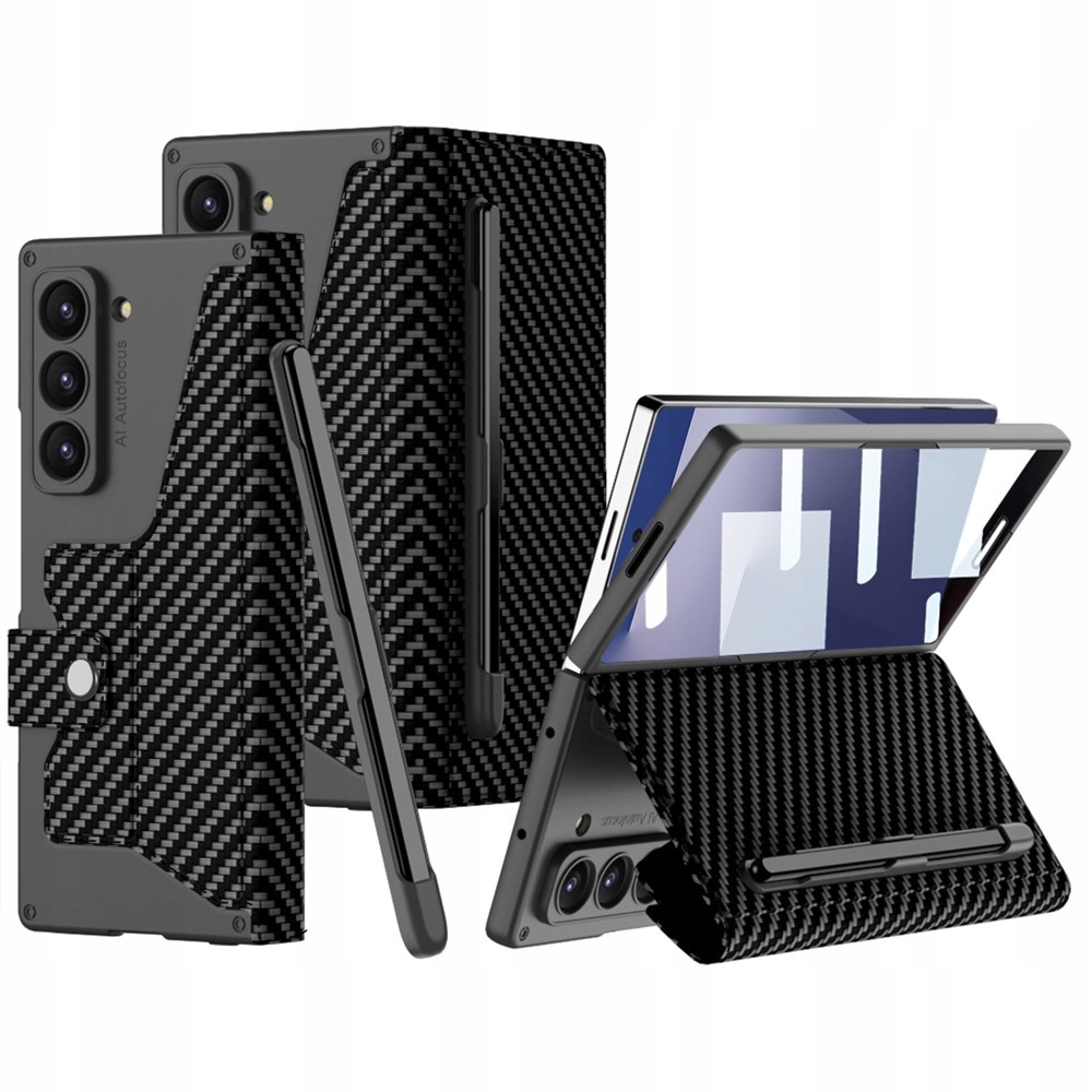 Etui Do Samsung Galazy Z FOLD7 5G Z Wbudowanym Szkłem Hartowanym Rysik