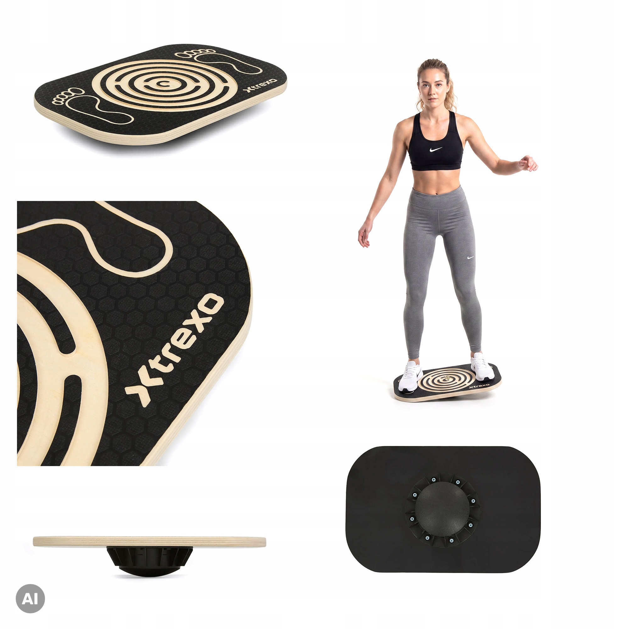 Platforma do balansowania Xtrexo z labiryntem Minotaur Trening Fitness