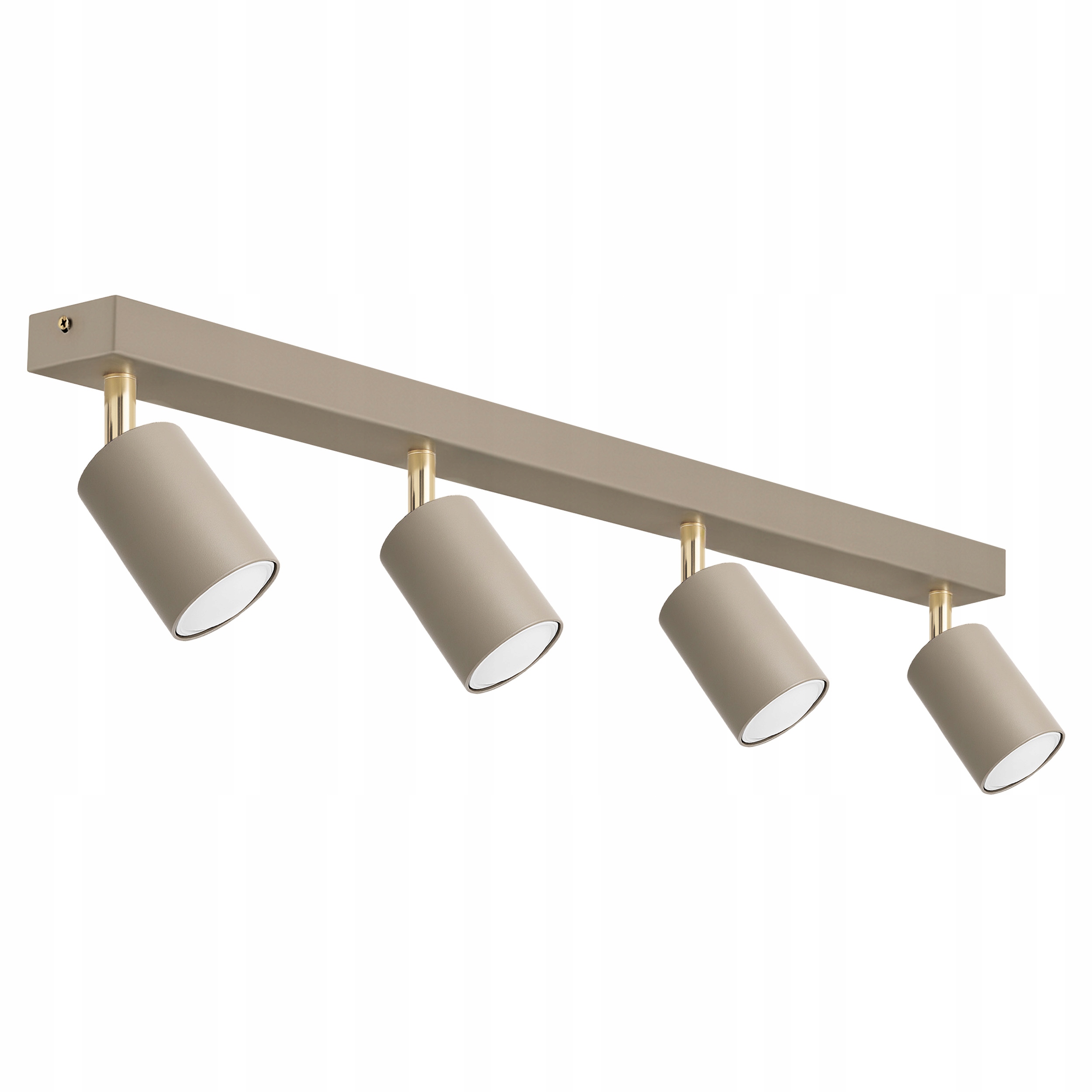 Lampa Sufitowa Żyrandol Plafon Beżowa Kaszmir GU10 Led Regulowana Premium