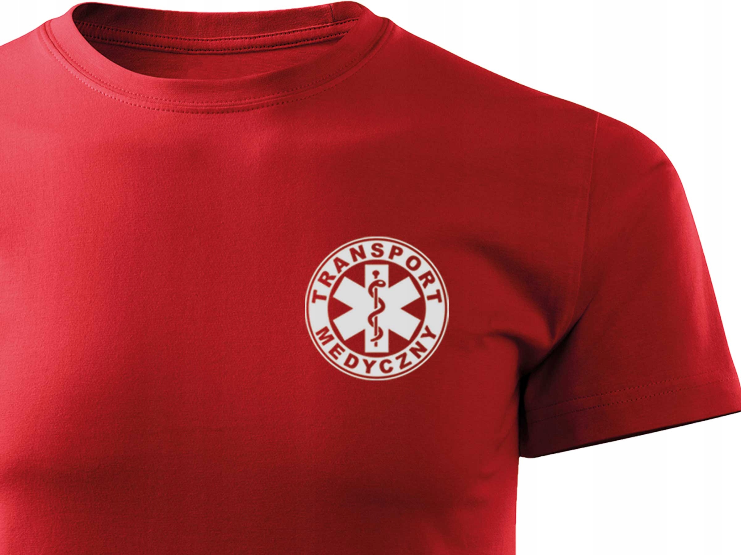 

Transport Medyczny Czerwona Koszulka Star Of Life