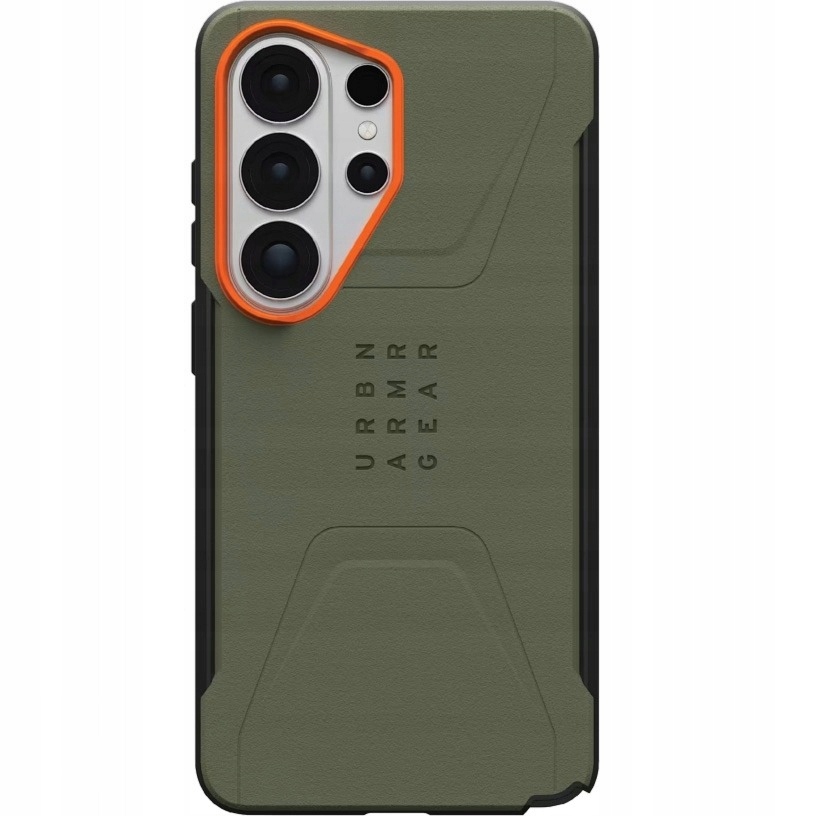 Pouzdro/Zadní Kryt pro Samsung S26 Ultra Uag Civilian s MagSafe Olive/Orange