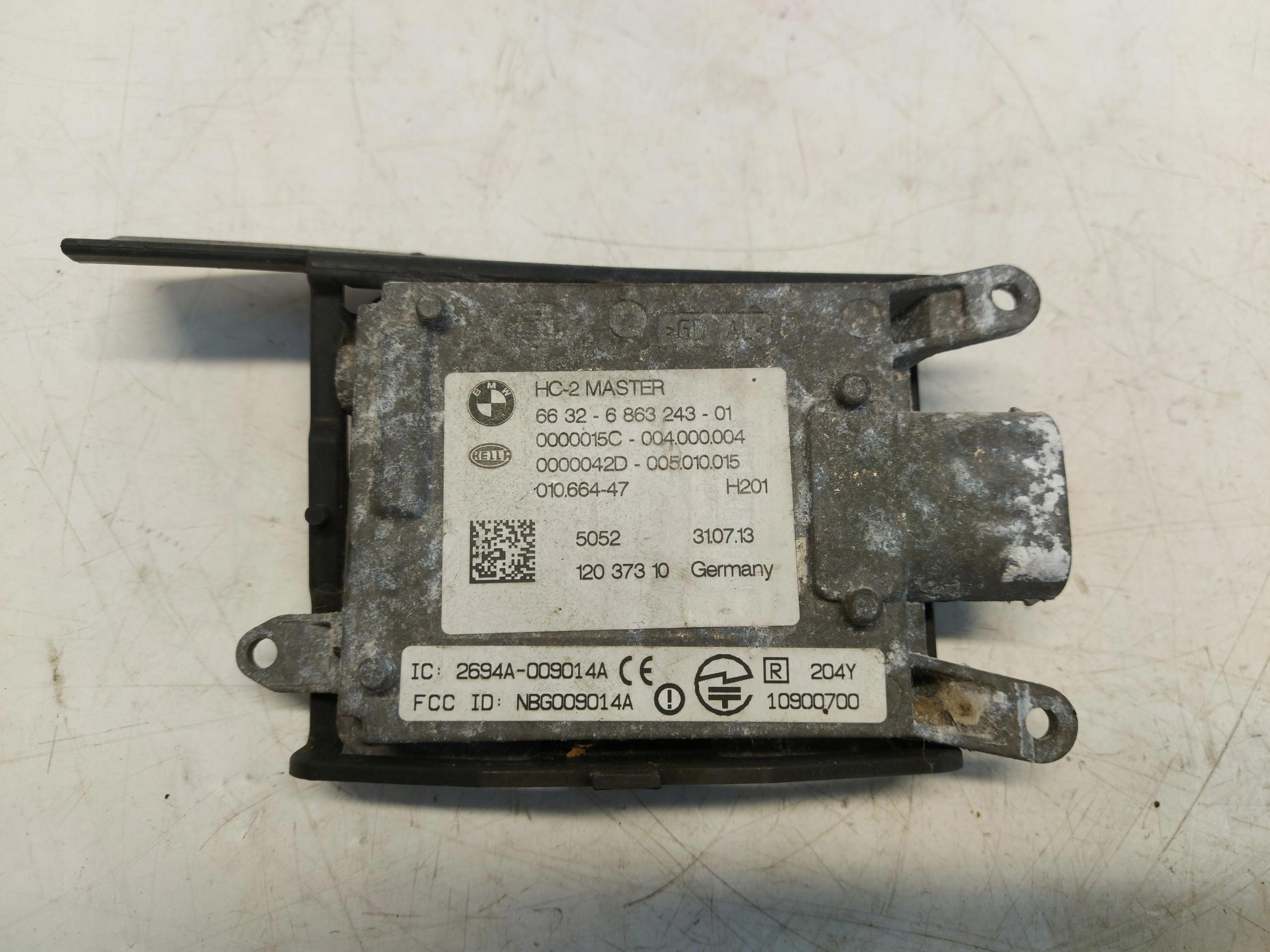 BMW F10 M5 M6, 2013 sensor changes pola supports ruchu right rear part 6863243