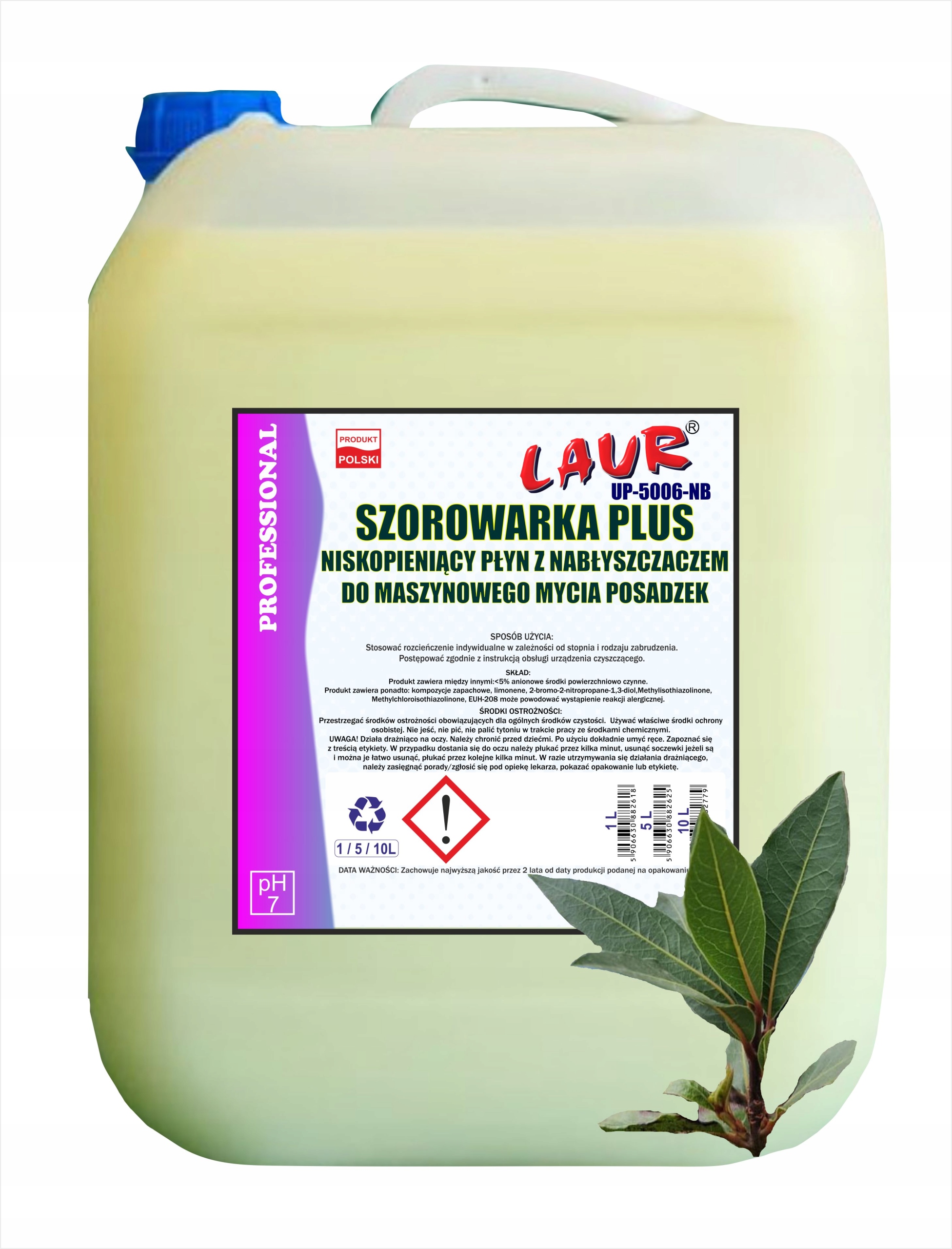 Nízkopěnivý prostředek na strojní mytí podlah pomocí leštidla (OP.10L)