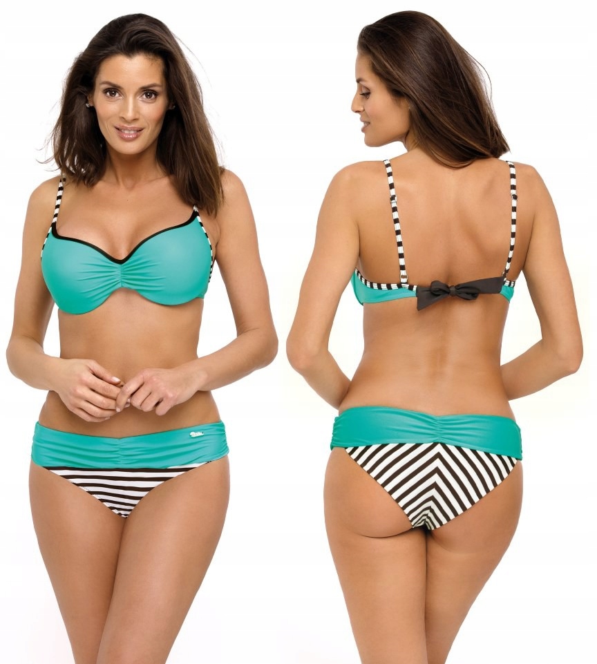 

Kostium kąpielowy M-503/1 strój push-up mięta 36